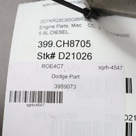 2003-2006 Dodge Ram 2500 3500 5.9 Cummins Girdle Stiffener 3959073 OEM Used