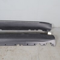 2007-2013 BMW X5 E70 Rocker Moldings Right Left Pair 51777163555 OEM Used