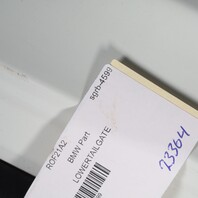 2007-2013 BMW X5 E70 Lower Trunk Tailgate Alpine White 41627161677 OEM Used