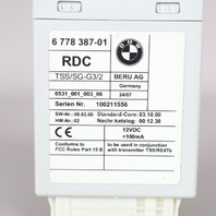 BMW 128i 328i 528i 535i X5 328i 650i Tire Pressure Module 36236778387 OEM Used