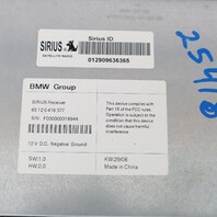 2004 BMW 330ci Sirius Ibus Satellite Receiver 65120416377 OEM Used