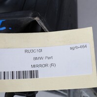 2006-2008 BMW 325i 328i 330i 335i Sedan Right Door Mirror 51167189978 OEM Used