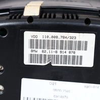 1995-2001 BMW X5 740i Speedometer Instrument Cluster 62116914878 OEM Used