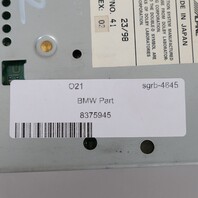 1999-2000 BMW 740i 750i AM FM Cassette Radio Tuner 65128375945 OEM Used