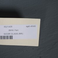 2008-2013 BMW 128i 135i Convertible Right Quarter Glass 51377165592 OEM Used