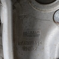 2017-2023 Tesla Model 3 Right Front Strut Spindle Control Arms Knee OEM Used