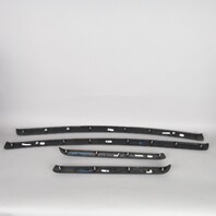 2008-2013 BMW M3 E92 E93 Carbon Leather Dash Door Panel Trim Set OEM Used