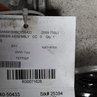 2009-2012 BMW 750i Rear Axle Differential Carrier 33107577097 OEM Used