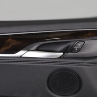 2014-2018 BMW X5 Left Front Door Panel Black 51417369943 OEM Used