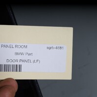 2014-2018 BMW X5 Left Front Door Panel Black 51417369943 OEM Used