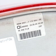 2007-2010 BMW 328i 335i M3 Coupe Right Tail Light 63217174404 OEM Used