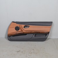 2008-2013 BMW 328i 335i M3 Right Front Door Panel Saddle Brown OEM Used