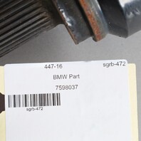 2013-2018 BMW X3 X4 2.0 Left Rear Axle Shaft CV Joint 33207598037 OEM Used