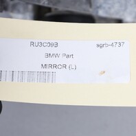 2012-2013 BMW 328i 335i Left Door Mirror Side View 51167245135 OEM Used