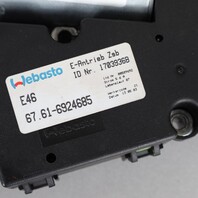 2003 BMW 330i M3 Sunroof Motor 67616924685 OEM Used