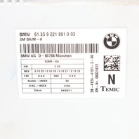 BMW 328i 335i X1 X5 X6 Z4 Front Power Seat Module 61359221861 OEM Used