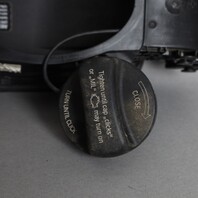 2010-2017 BMW 535iGT 550iGT Fuel Gas Door Dark Graphite 41007201689 OEM Used