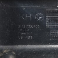 2015-2018 BMW X4 Right Rear Bumper Mount Bracket 51127338766 OEM Used