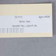 2007-2010 BMW 328i 335i M3 Coupe Right Tail Light 63217162300 OEM Used