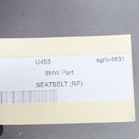 2006-2011 BMW 328i 335i Sedan Right Front Seat Belt 72116978732 OEM Used