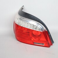 2008-2010 BMW 528i 535i 550i M5 Left Tail Light LCI 63217180515 OEM Used