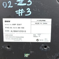 2000-2002 BMW Z3 E36 Amp Amplifier 65128380958 OEM Used