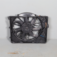 2007-2013 BMW 128i 328i N52 Radiator Cooling Fan w/Shroud 17427562080 OEM Used