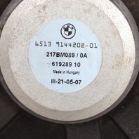 2008-2013 BMW 328i 335i M3 X1 Floor Speaker Subwoofer Pair 65139143143 OEM Used