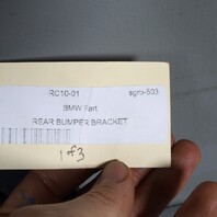 2016-2022 BMW X1 F48 Rear Bumper Brackets Left Right Center 51127381119 OEM Used
