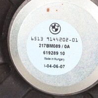 2008-2013 BMW 328i 335i M3 X1 Floor Speaker Subwoofer Pair 65139143143 OEM Used