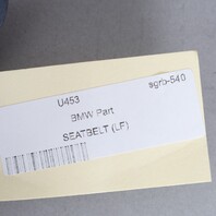 2006-2011 BMW 328i 335i E90 Left Front Seat Belt 72119117219 OEM Used