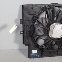 2011-2017 BMW X3 X4 Radiator Fan With Shroud 600 Watt 17427560877 OEM Used