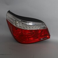 2008-2010 BMW 528i 535i 550i M5 Left Tail Light LCI 63217180515 OEM Used