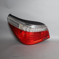 2008-2010 BMW 528i 535i 550i M5 Left Tail Light LCI 63217180515 OEM Used