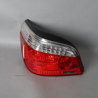 2008-2010 BMW 528i 535i 550i M5 Left Tail Light LCI 63217180515 OEM Used