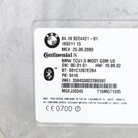 BMW 328i 128i 550i 650i 750i X5 Bluetooth Telematics Module 84109224421 OEM Used