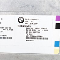 BMW 328i 128i 550i 650i 750i X5 Bluetooth Telematics Module 84109224421 OEM Used
