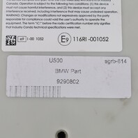 BMW 328i 335i 428i 435i Front Electronic Control Module 61359290802 OEM Used
