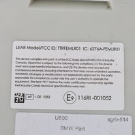 BMW 328i 335i 428i 435i Front Electronic Control Module 61359290802 OEM Used