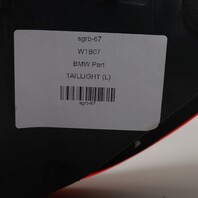 2011-2013 BMW 528i 535i 550i M5 F10 Left Driver Tail Light 63217203231 OEM