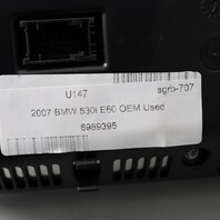 2004-2009 BMW 525i 530i 528i 535i 6.5" On-Board Monitor 65826989395 OEM Used