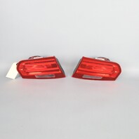 2012-2015 BMW 320i 328i 335i Tail Light Lid Mount Pair 63217259915 OEM Used