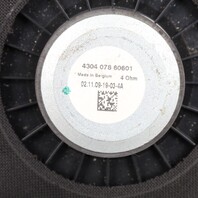 10-13 BMW X5 / 11-17 BMW X3 Central Subwoofer Speaker Pair 65139217913 OEM Used