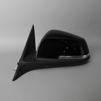 2013-2015 BMW 328i 335i Door Mirror Left Side View Black 51167345673 OEM Used