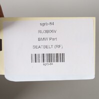 2012-2018 BMW 320i 328i 330i 335i 340i Right Front Seat Belt 72117272476 OEM