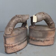 1995-1998 Porsche 911 993 Exhaust Muffler Right Left Pair 99311104504 OEM