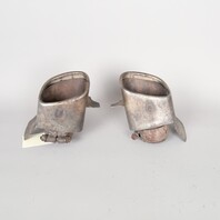 1995-1998 Porsche 911 993 Exhaust Muffler Tip Right Left Pair Set OEM