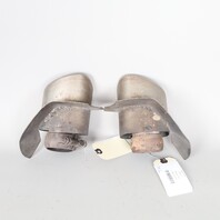 1995-1998 Porsche 911 993 Exhaust Muffler Tip Right Left Pair Set OEM