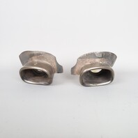 1995-1998 Porsche 911 993 Exhaust Muffler Tip Right Left Pair Set OEM