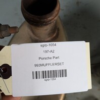 1995-1998 Porsche 911 993 Exhaust Muffler Right Left Pair Aftermarket OEM